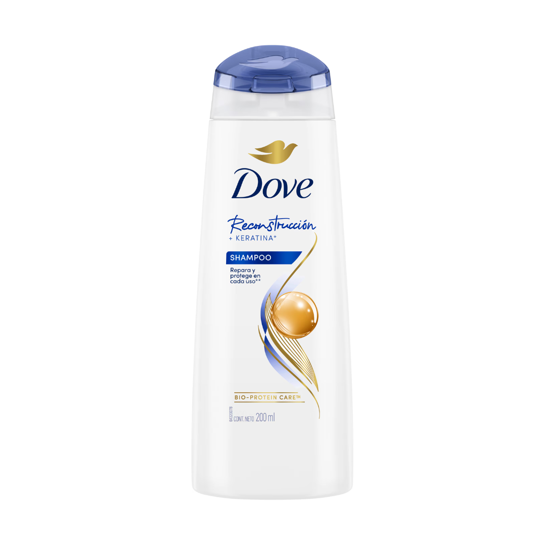Shampoo Dove Reconstrucción Keratina x 200ml