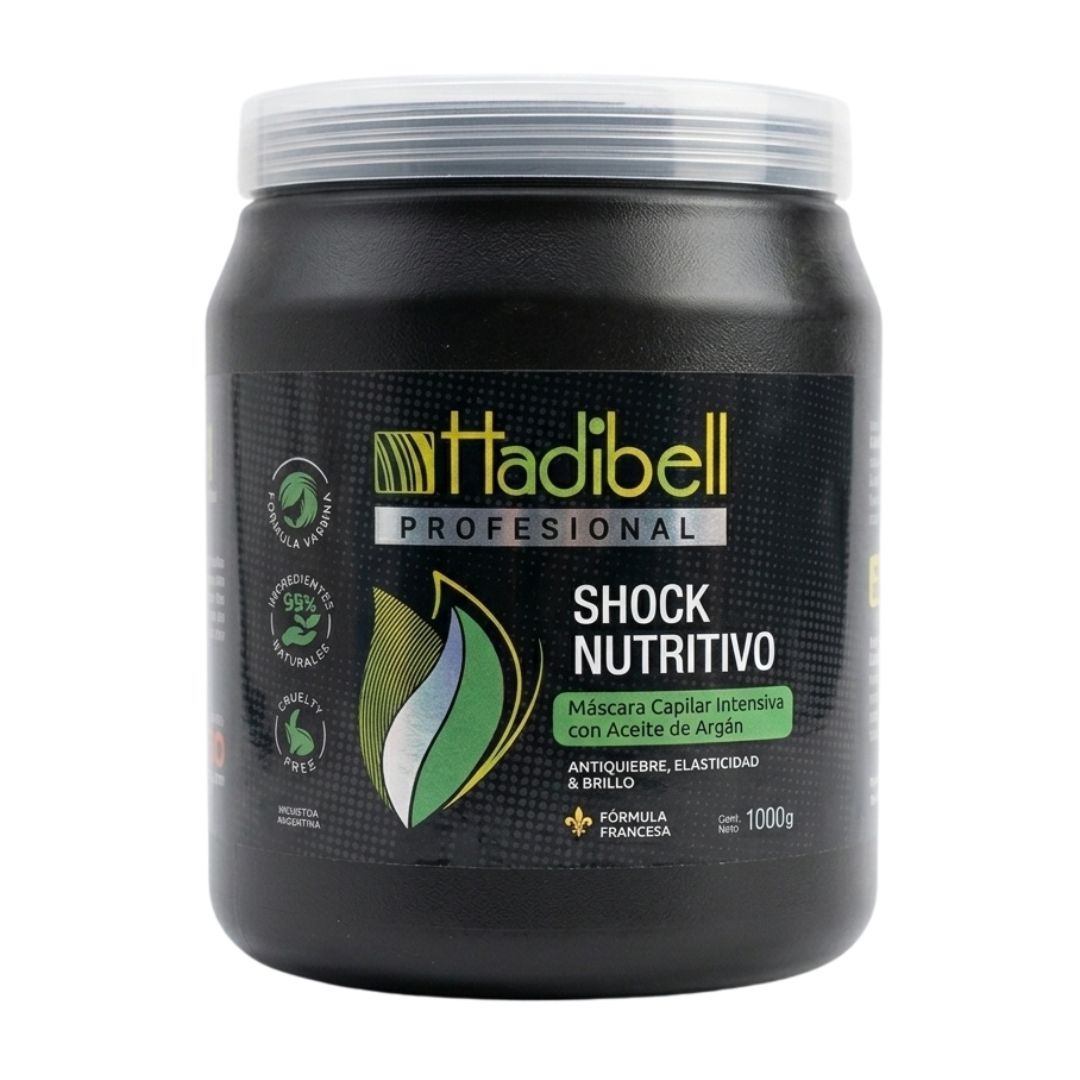Máscara Capilar Hadibell Shock Nutritivo - 1000g
