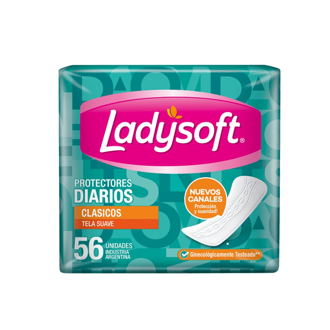 LadySoft Protectores Diarios- 56 unidades 