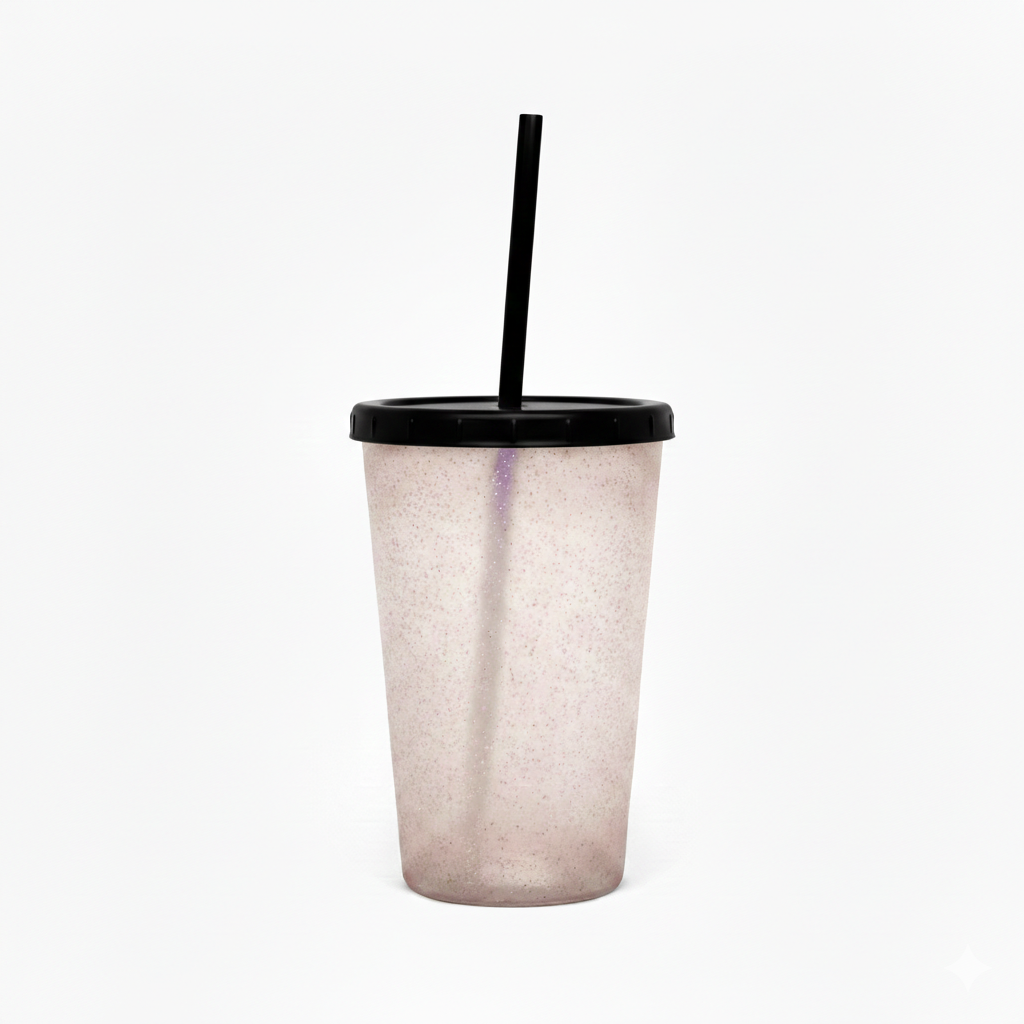 Vaso Sorbete Glitter - 500ml