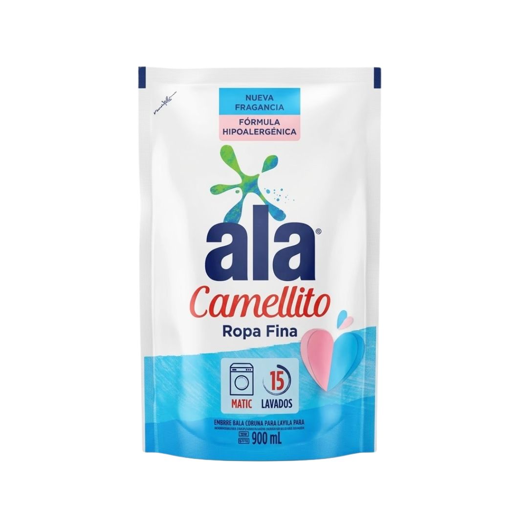 ALA Camellito Ropa Fina Matic DOY PACK 900ml