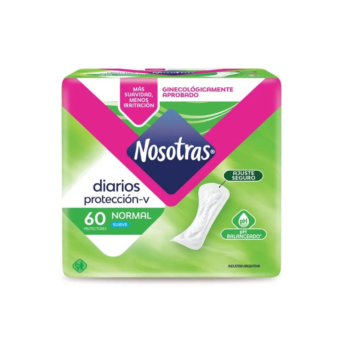 Nosotras  Protectores Diarios - 60 unidades