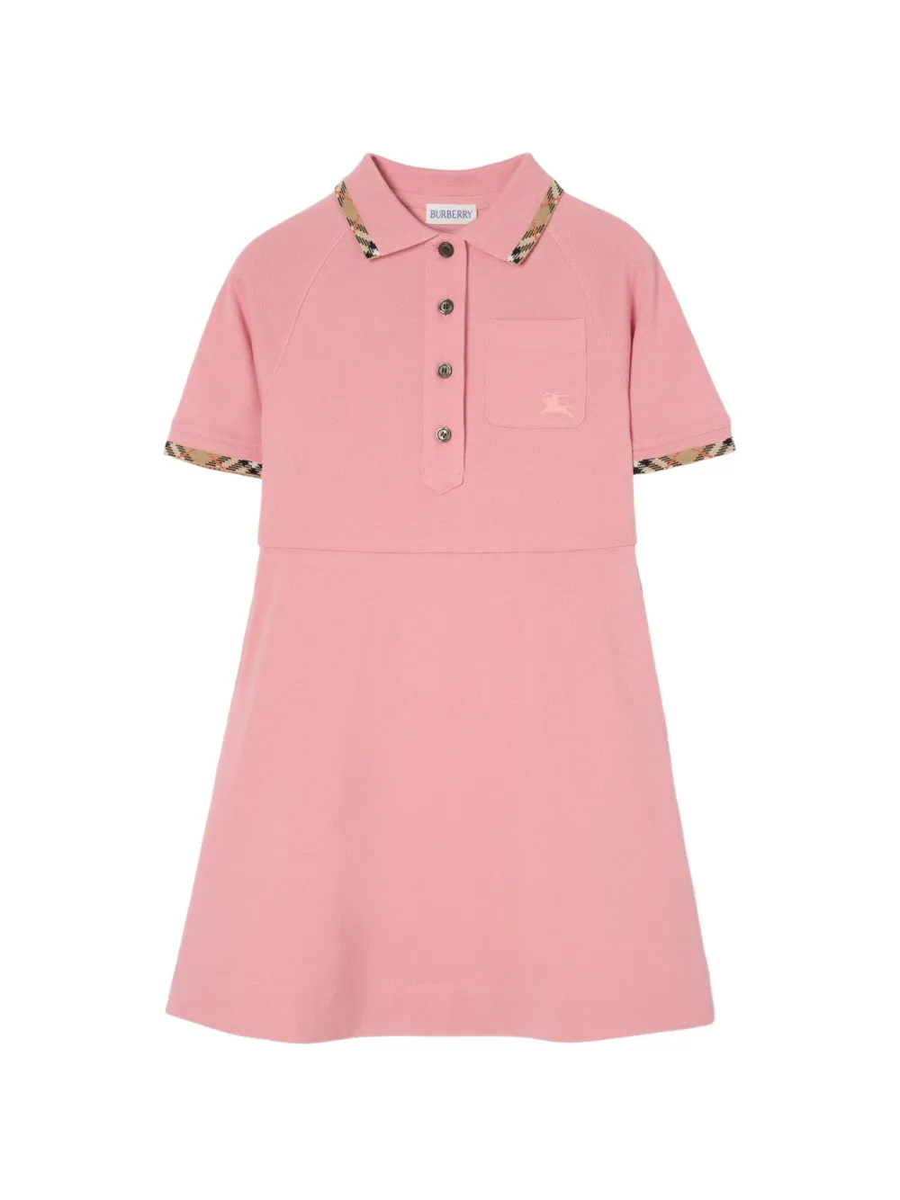 Pink Polo Dress