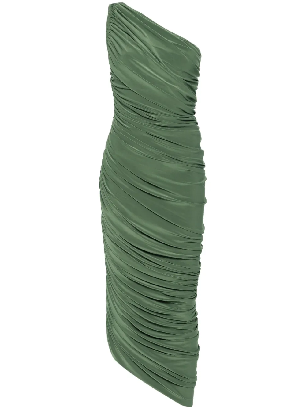One-Shoulder Ruched Dress