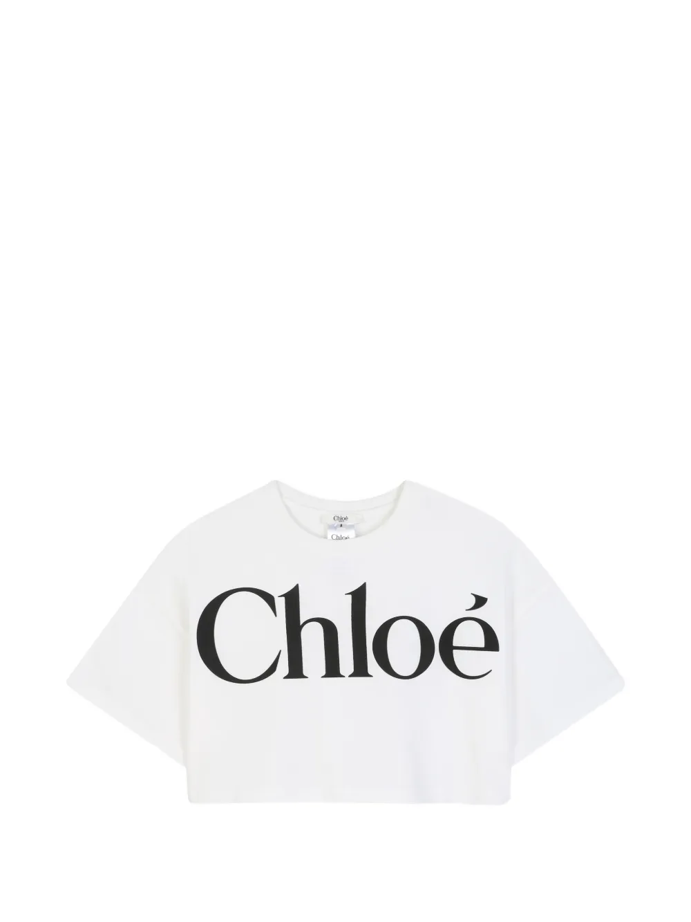 Chloé Logo Crop T-Shirt