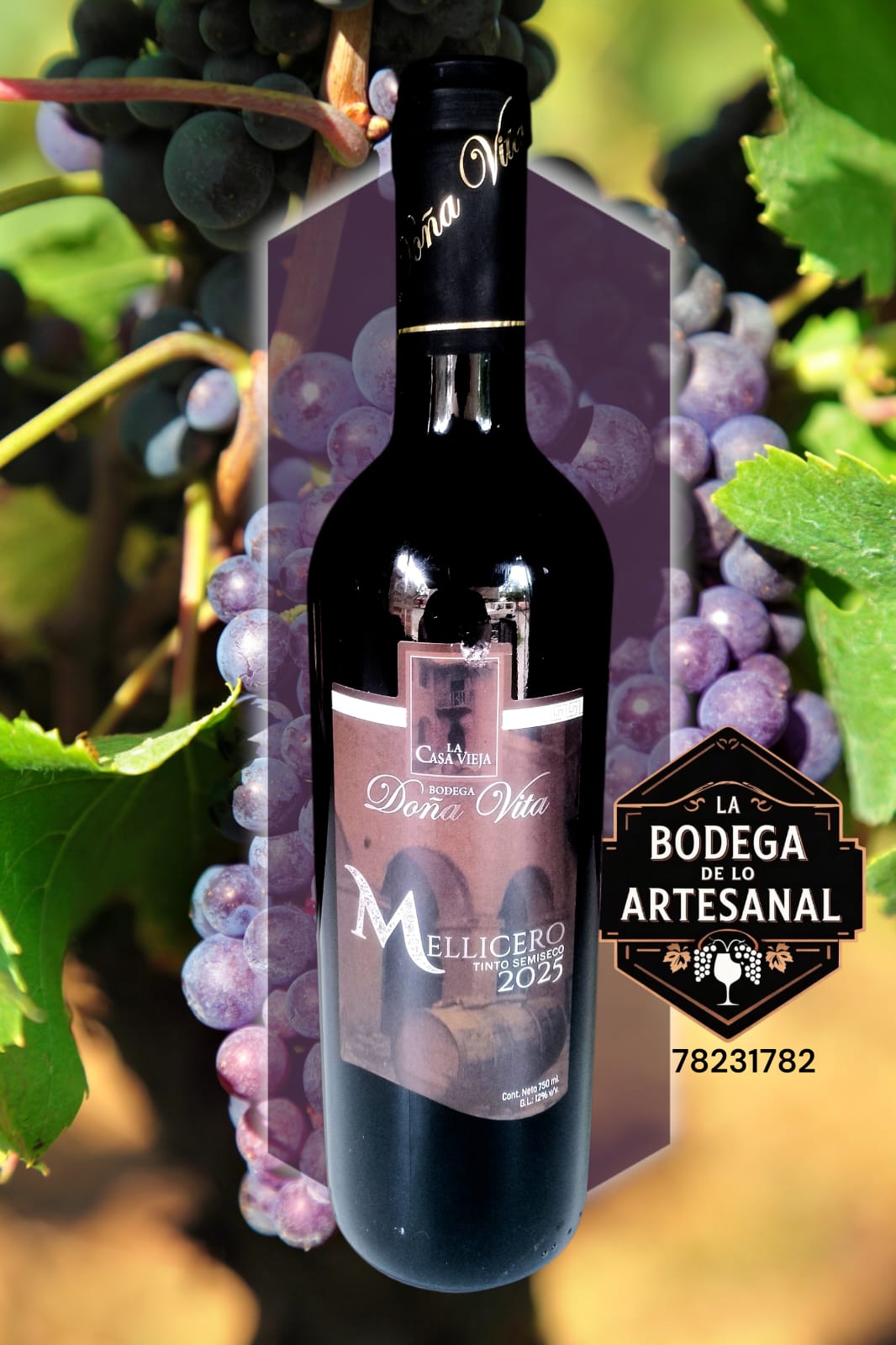 Vino Mellicero Tinto