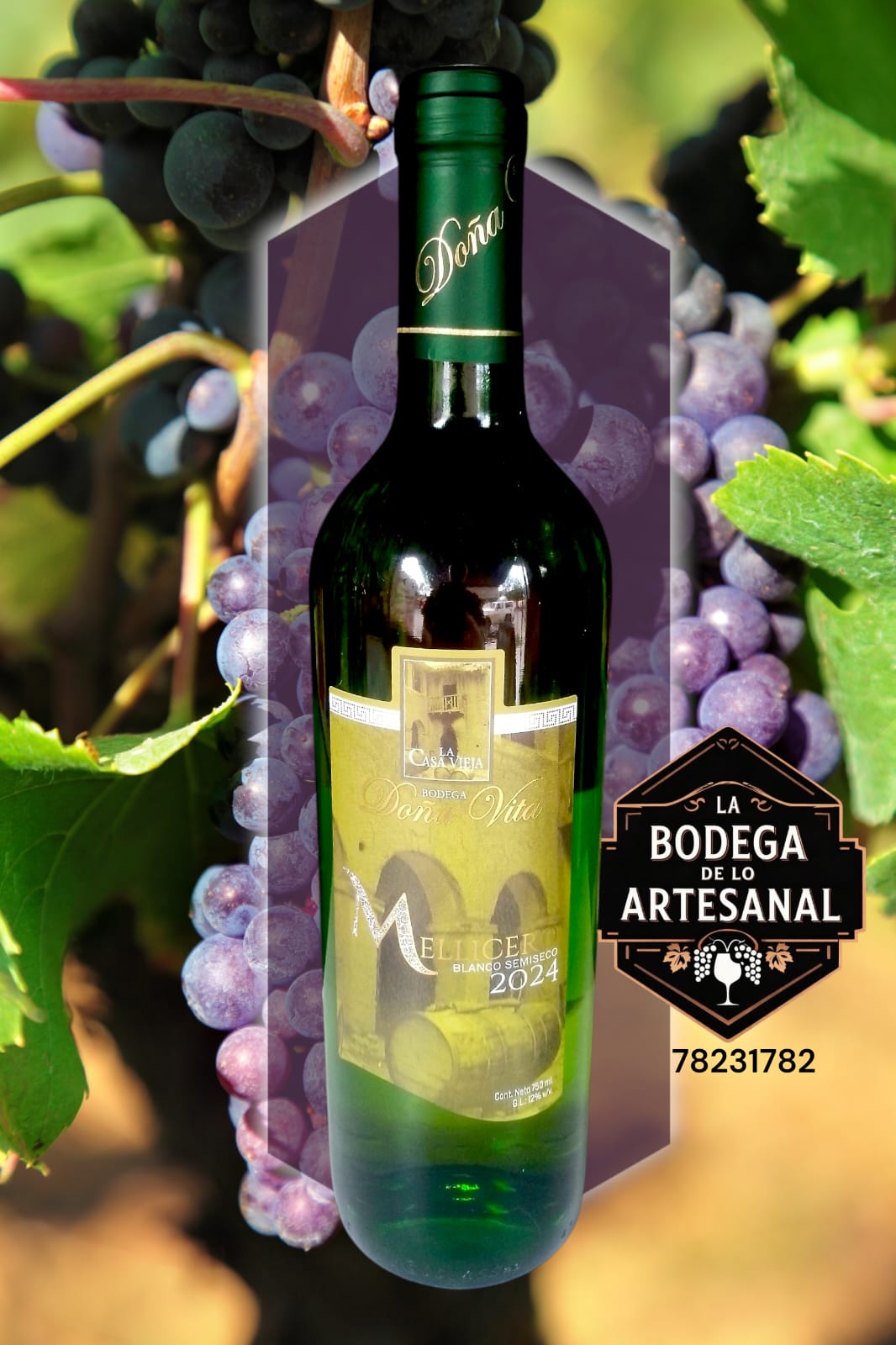 Vino Mellicero Blanco