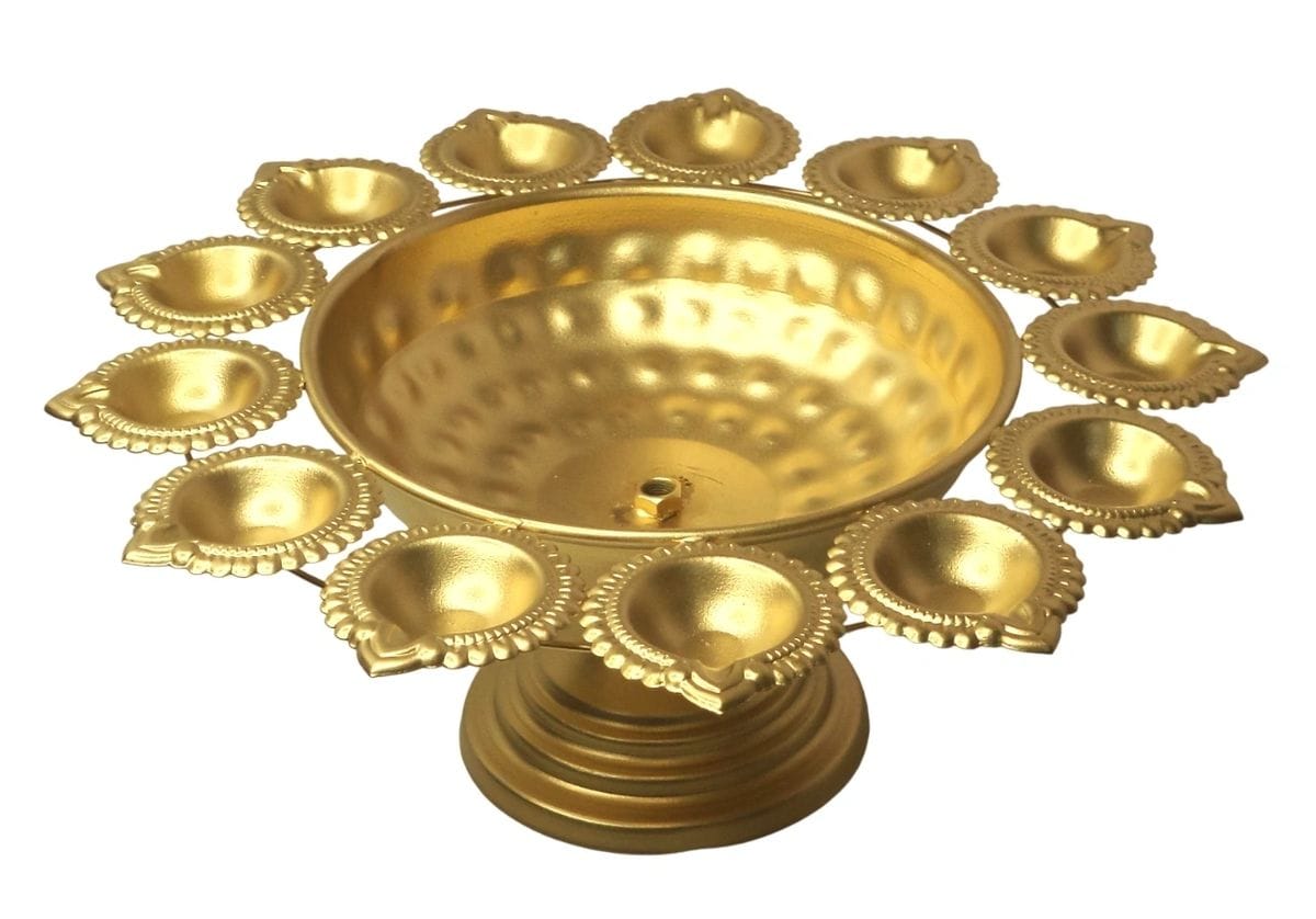Two tier Flower Urli with Floating bowl