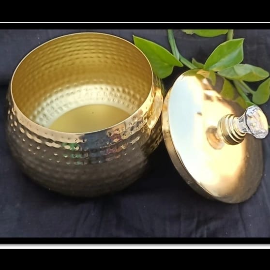 Brass Storage Jar
