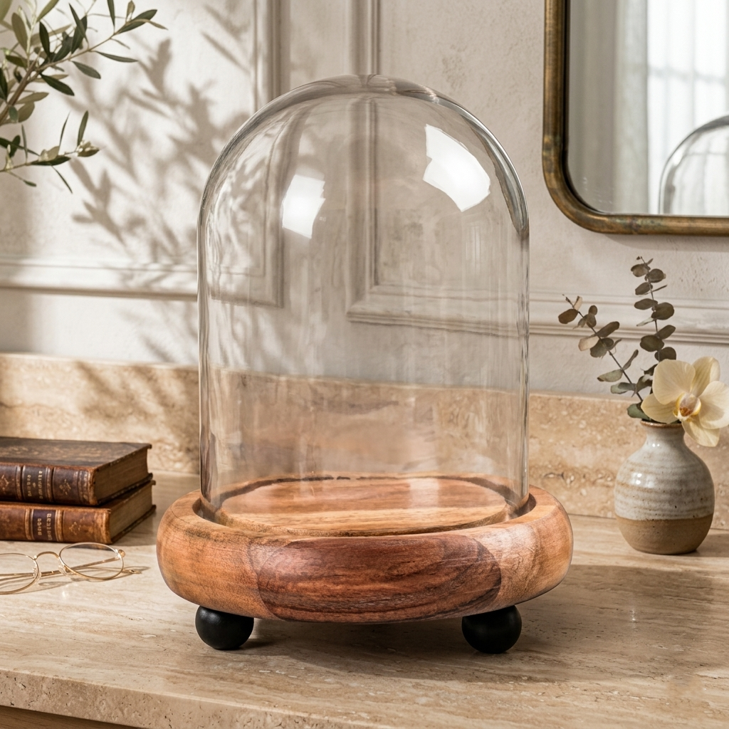 Glass Cloche Display Dome