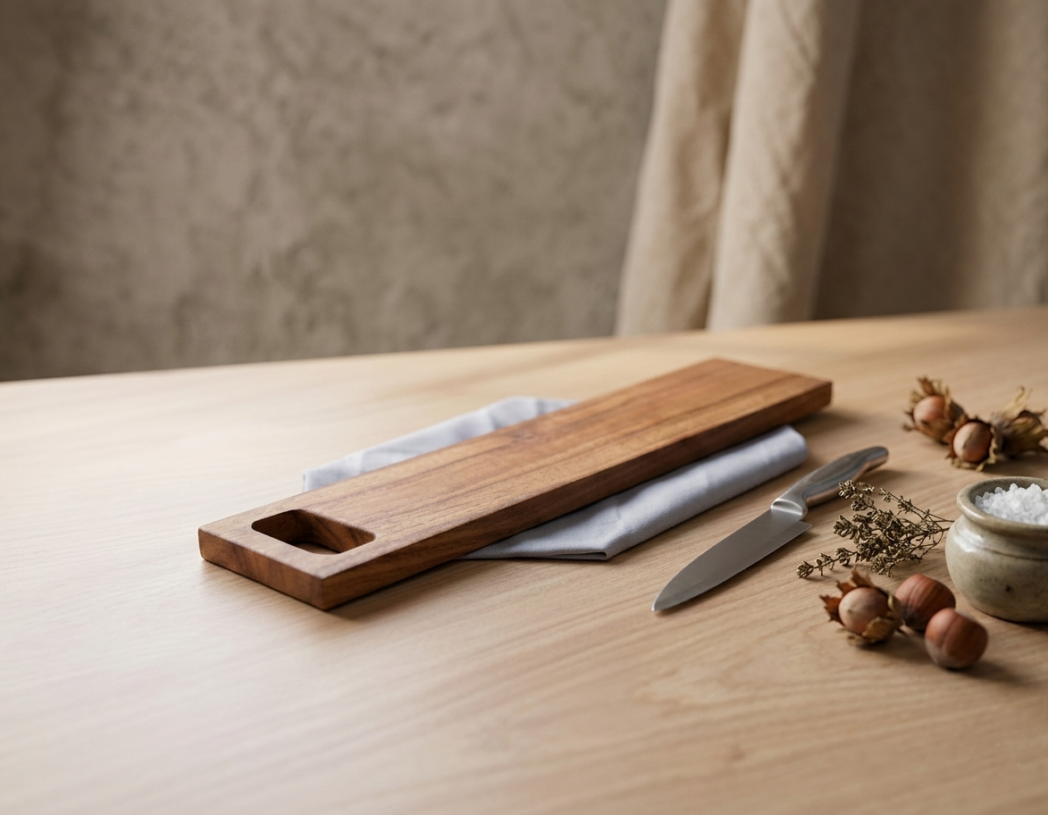 Wooden Rectangle Chopping Board