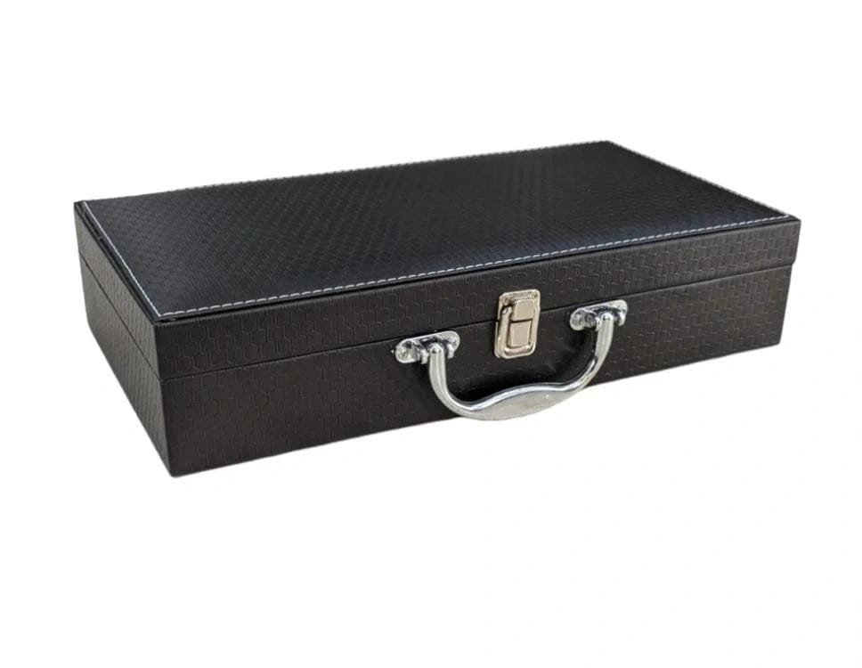 Faux Leather Watch Box (12 Slots)