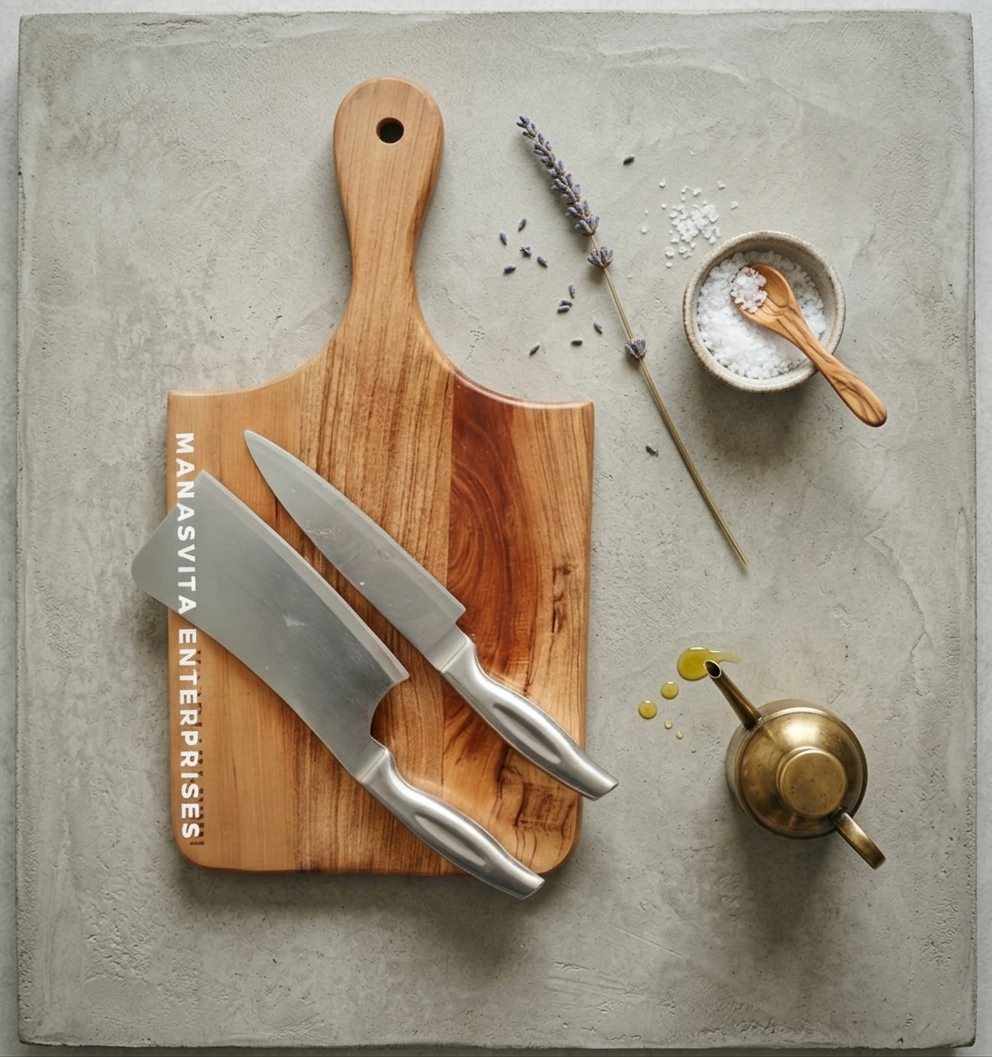 Premium Knife Set with Cutting Board