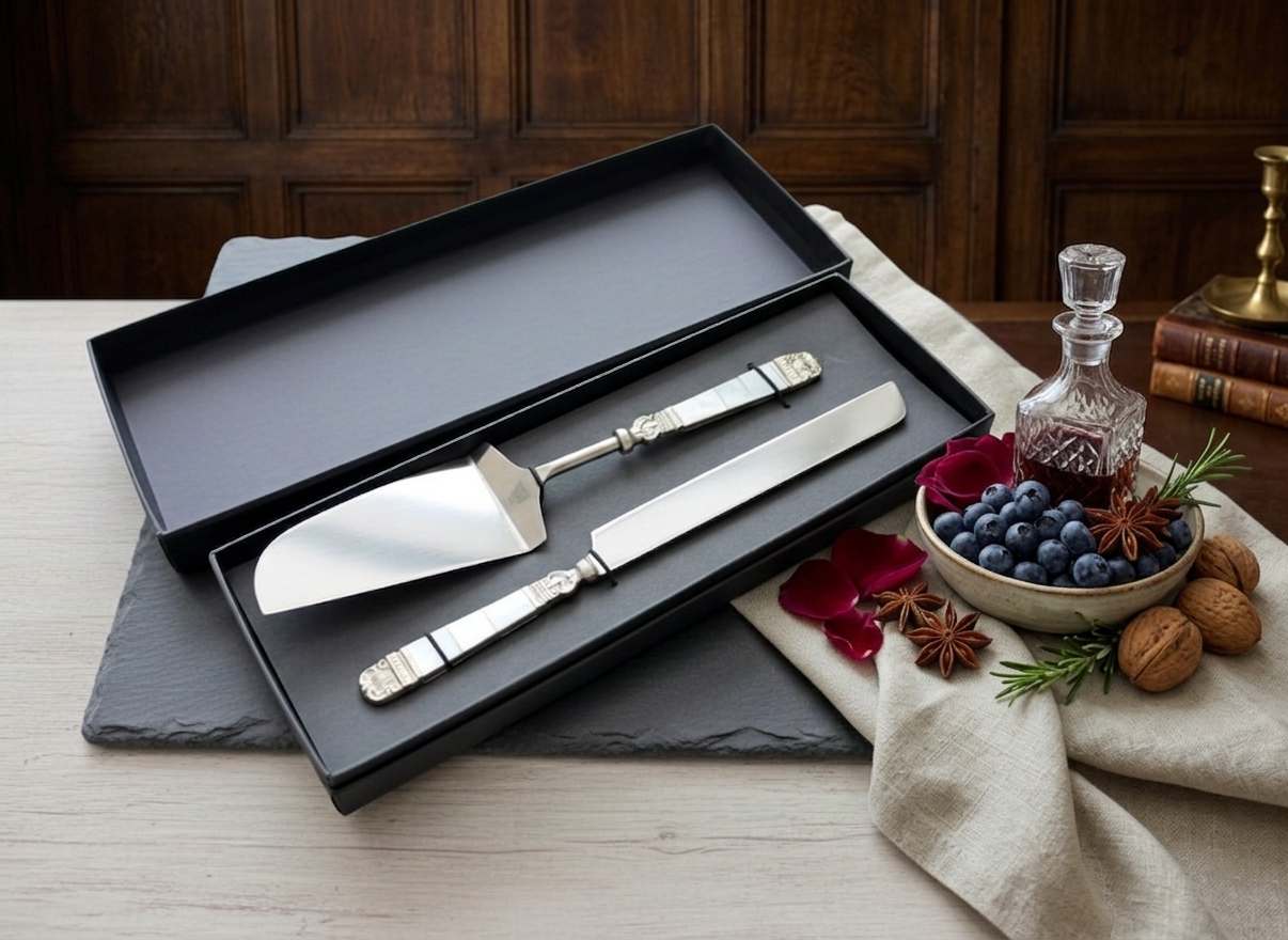 Elegant Cake Server Set