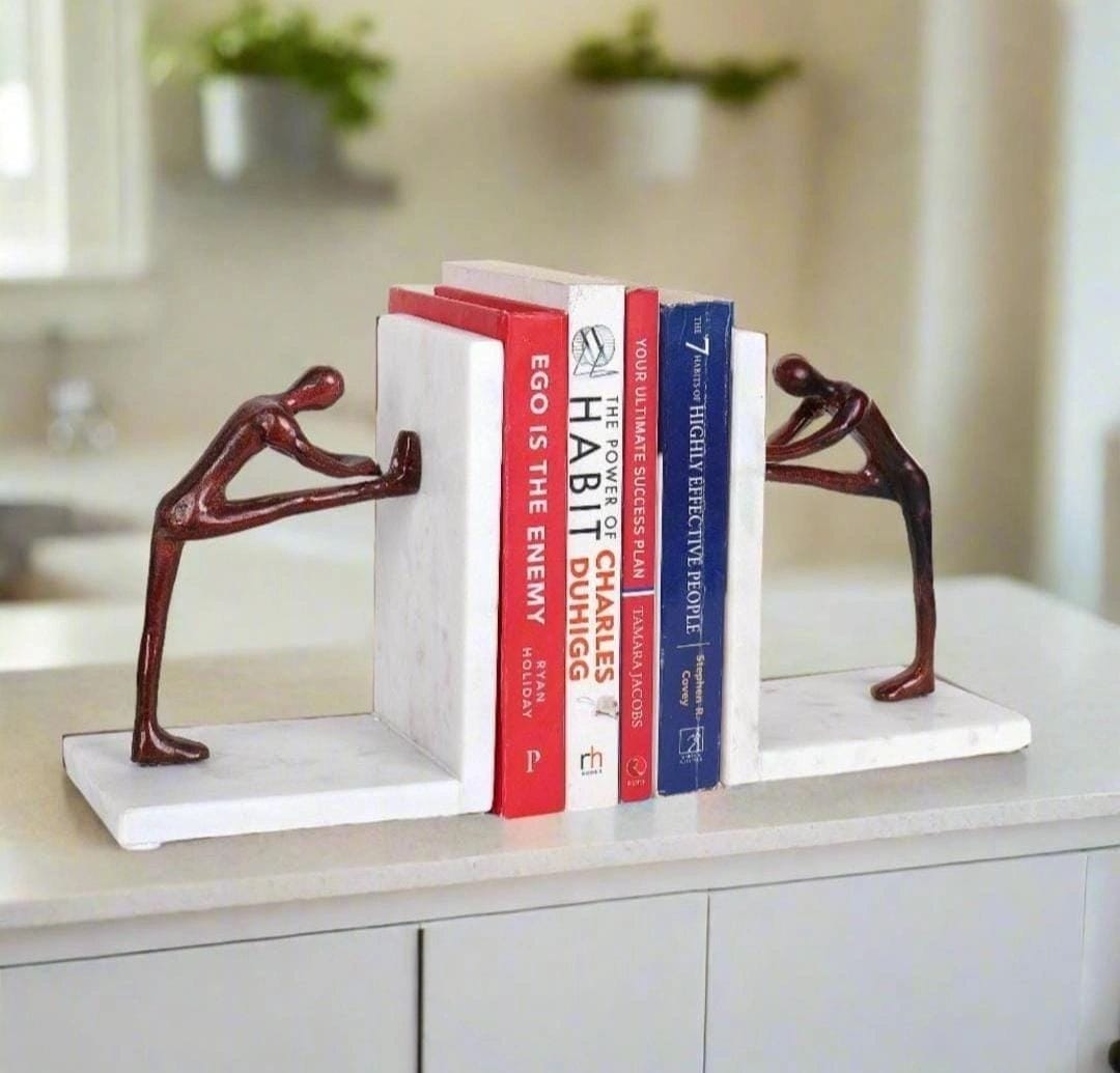 Modern Artistic Bookends