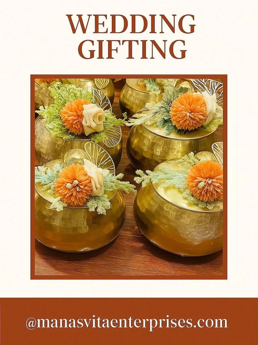 Designer Wedding Gift Pots