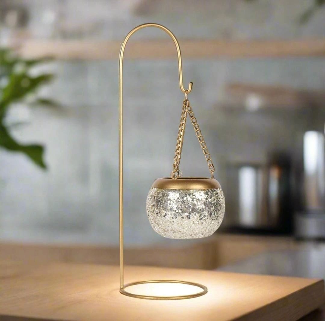 Hanging Glass Candle Holder
