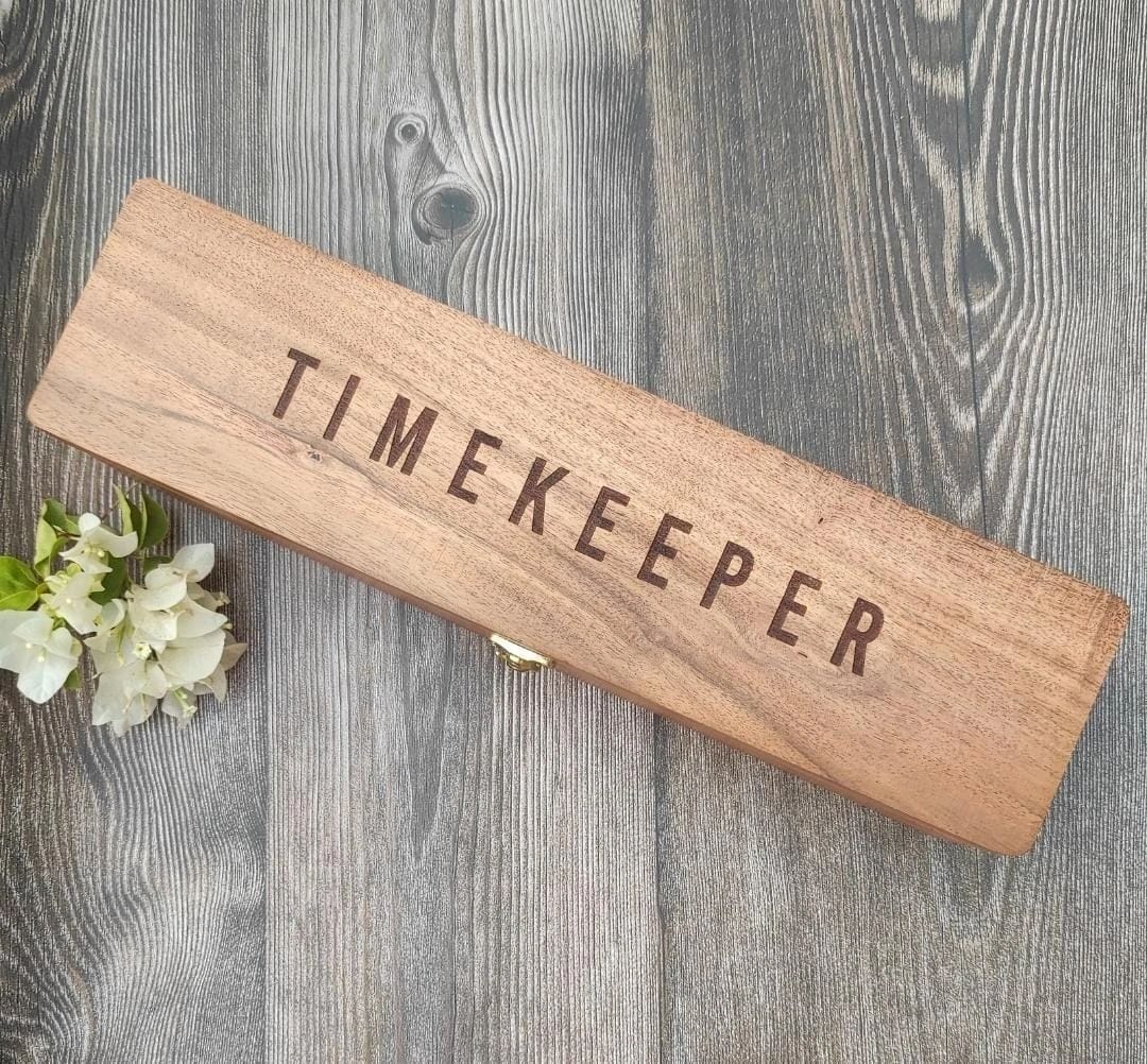 Wooden Watch Box (5 Slots)