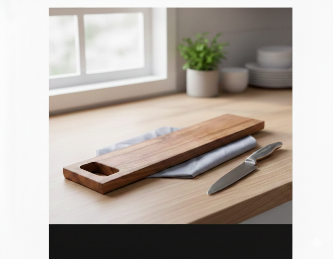 Wooden Rectangle Chopping Board