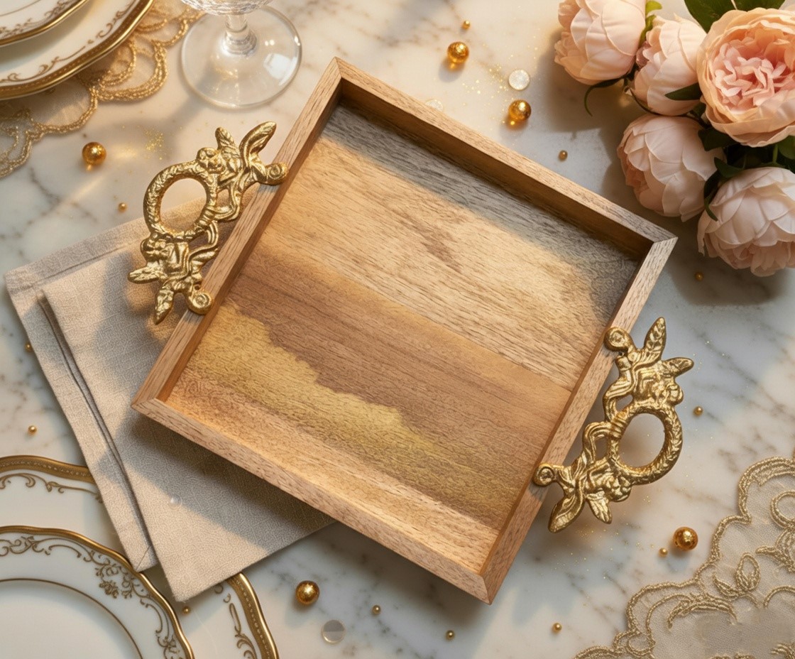 Wooden Serving Tray