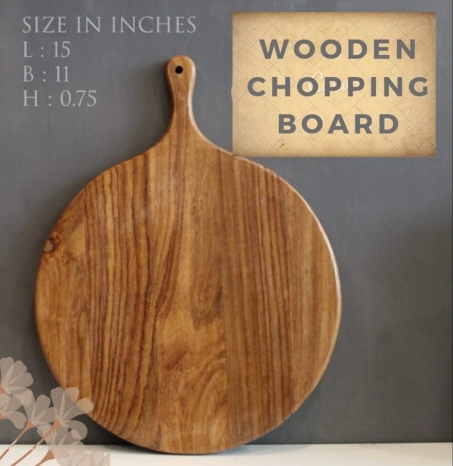 Round Wooden Chopping Board