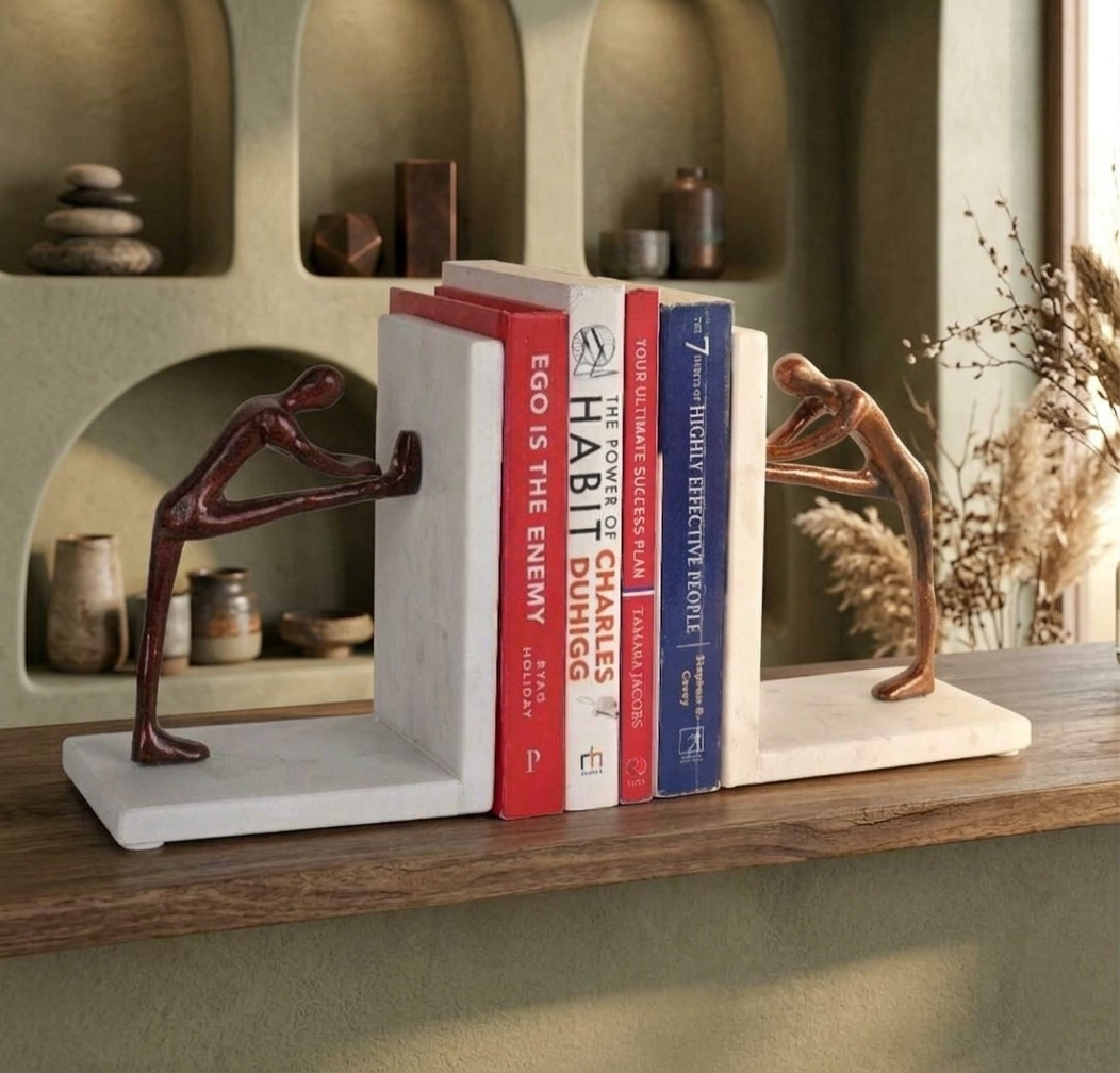 Modern Artistic Bookends