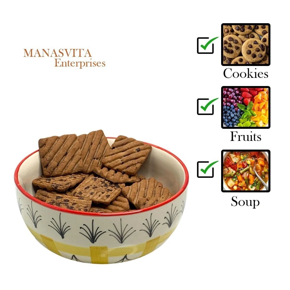 Ceramic Bowl with Wooden Lid