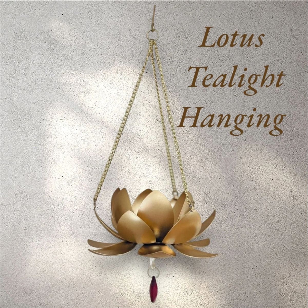 Lotus Tealight Hanging