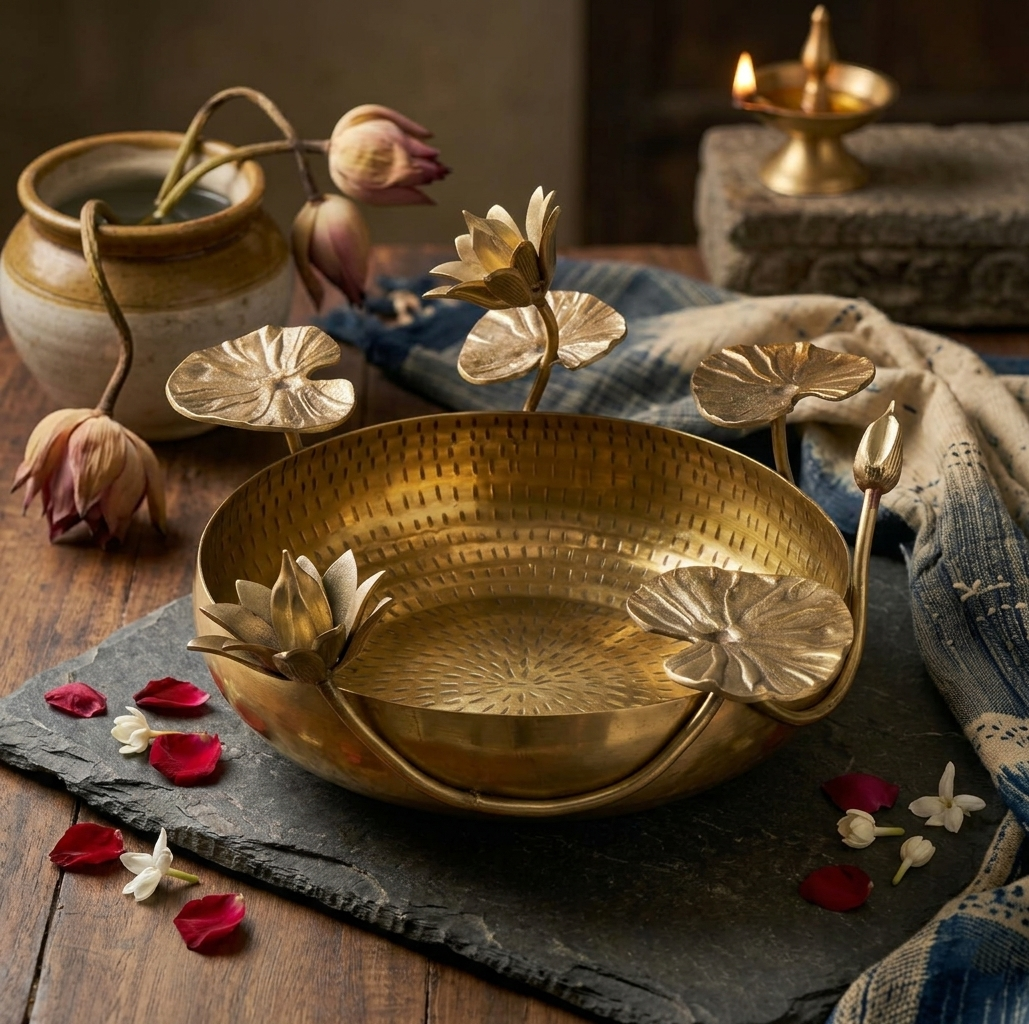 Handcrafted Brass Urli