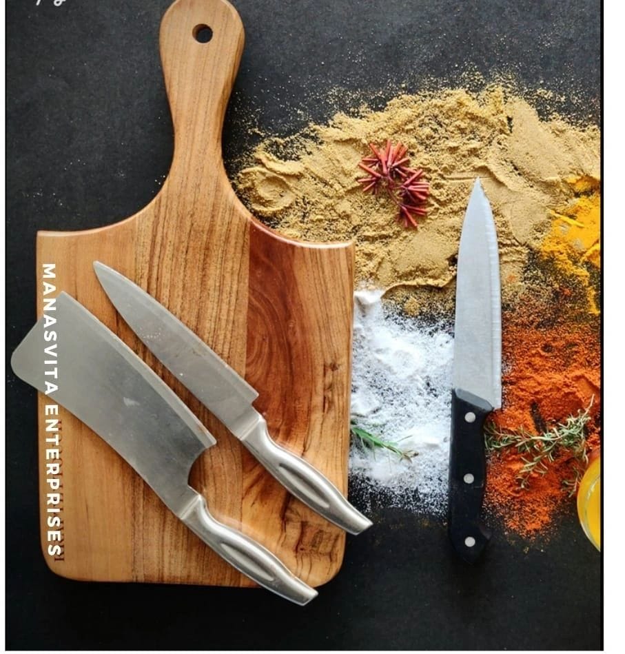 Premium Knife Set with Cutting Board