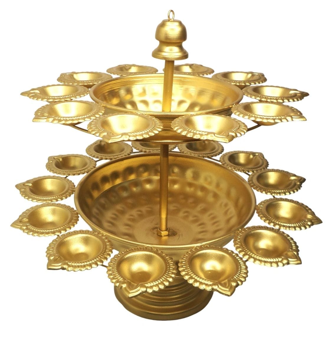 Two tier Flower Urli with Floating bowl