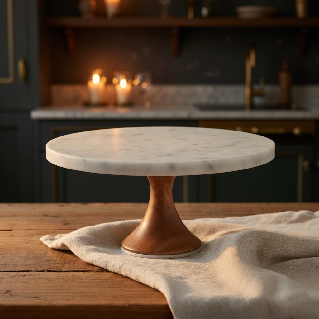 Marble Cake Stand