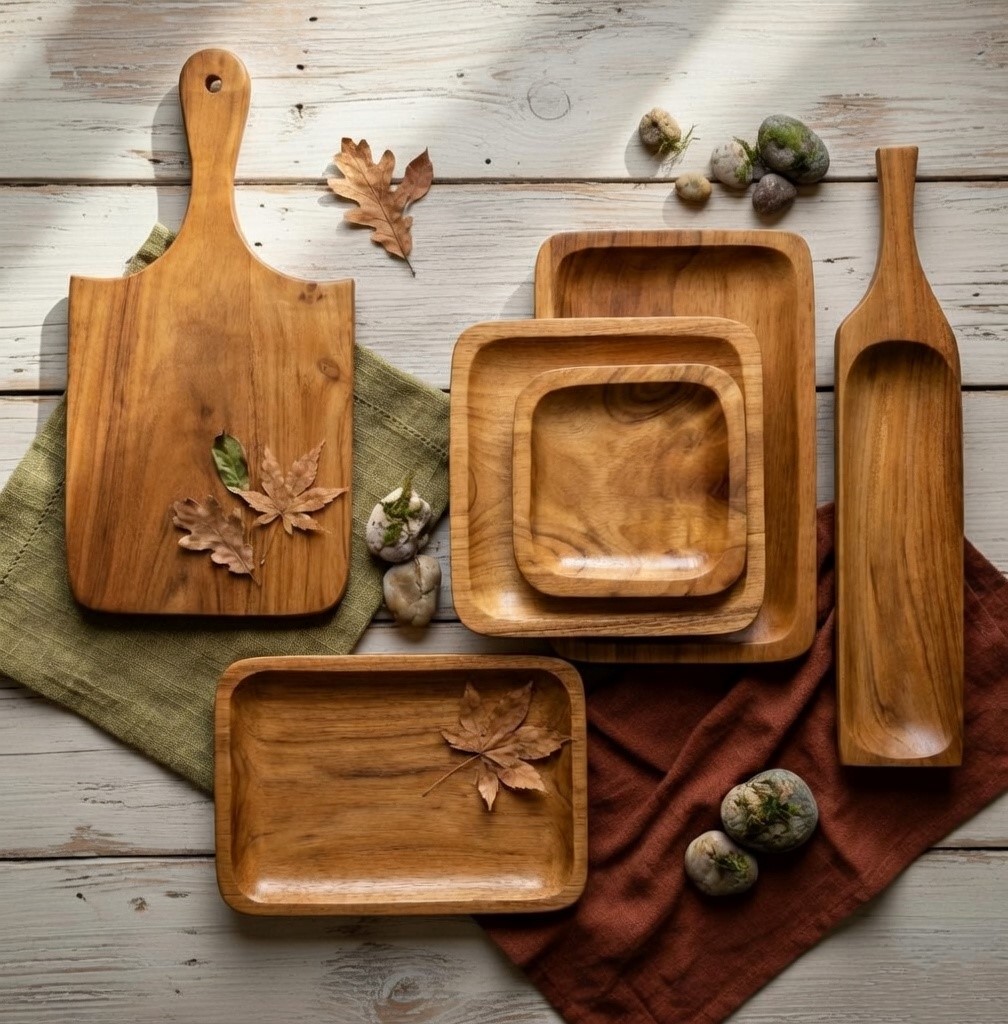 Wooden Combo Set of 5