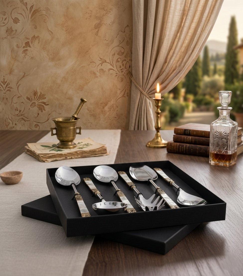 Elegant Serving Spoon Set