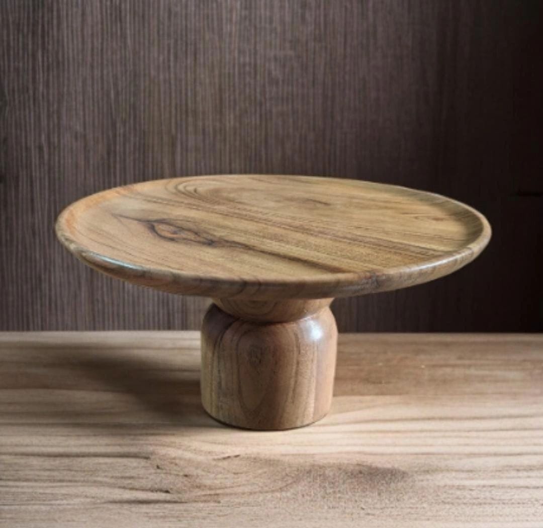 Wooden Cake Stand