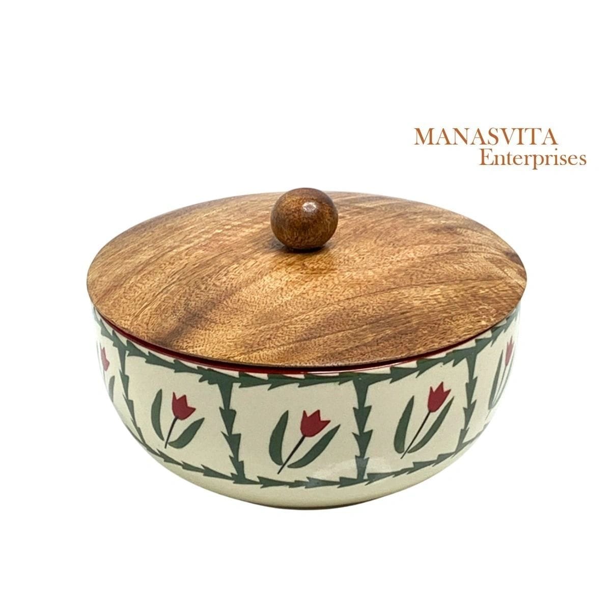 Ceramic Bowl with lid