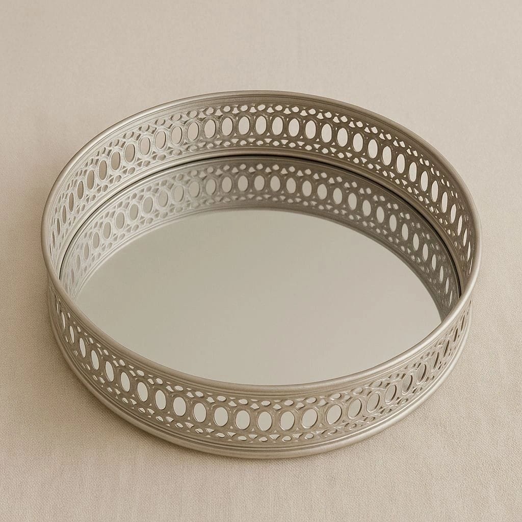Metal Mirror Tray