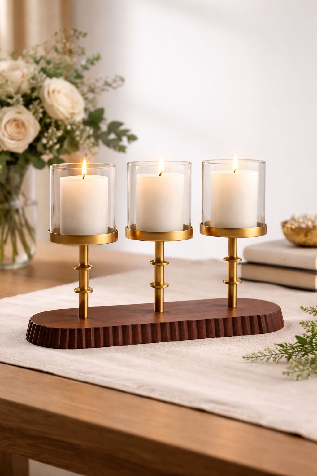 Triple Candle Holder