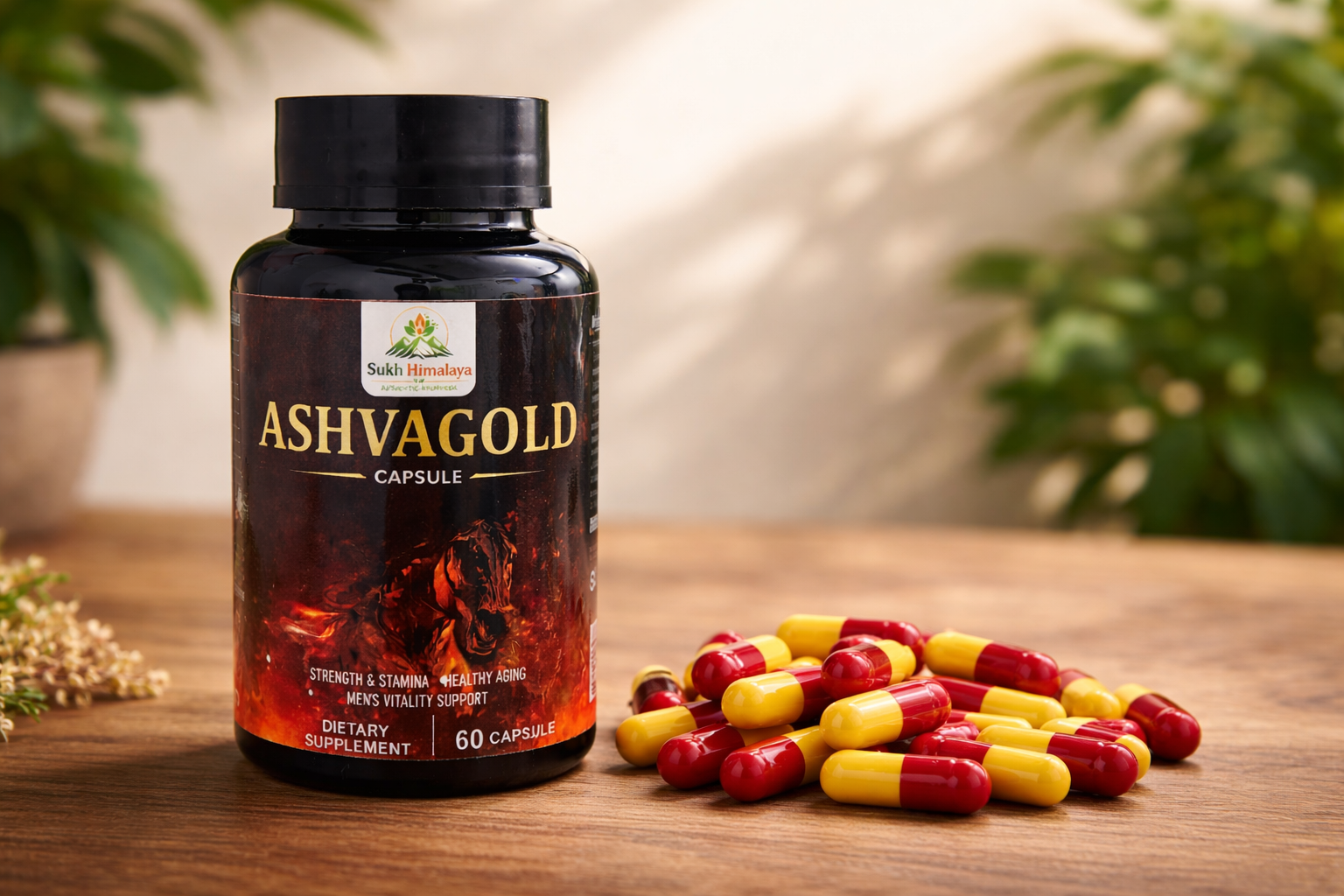 Sukh Himalaya Ashvagold Capsule