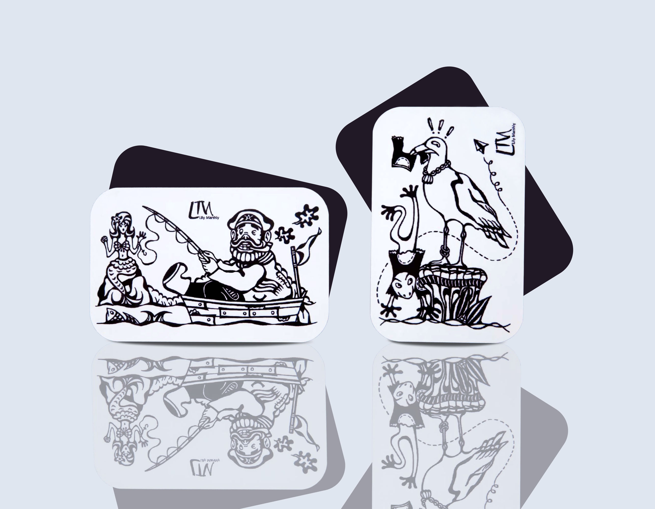 Magnets HAPPY FISHING and LOST YOUR FROG?