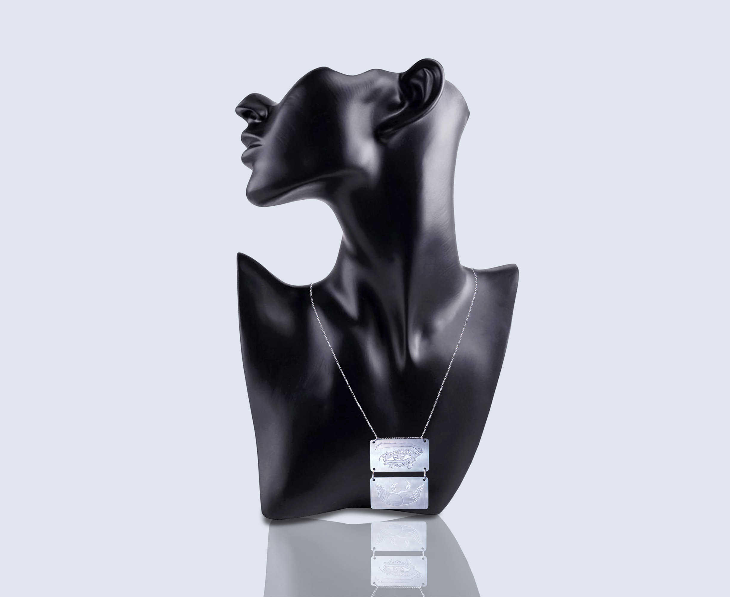 Engraved necklace FEELING SORRY