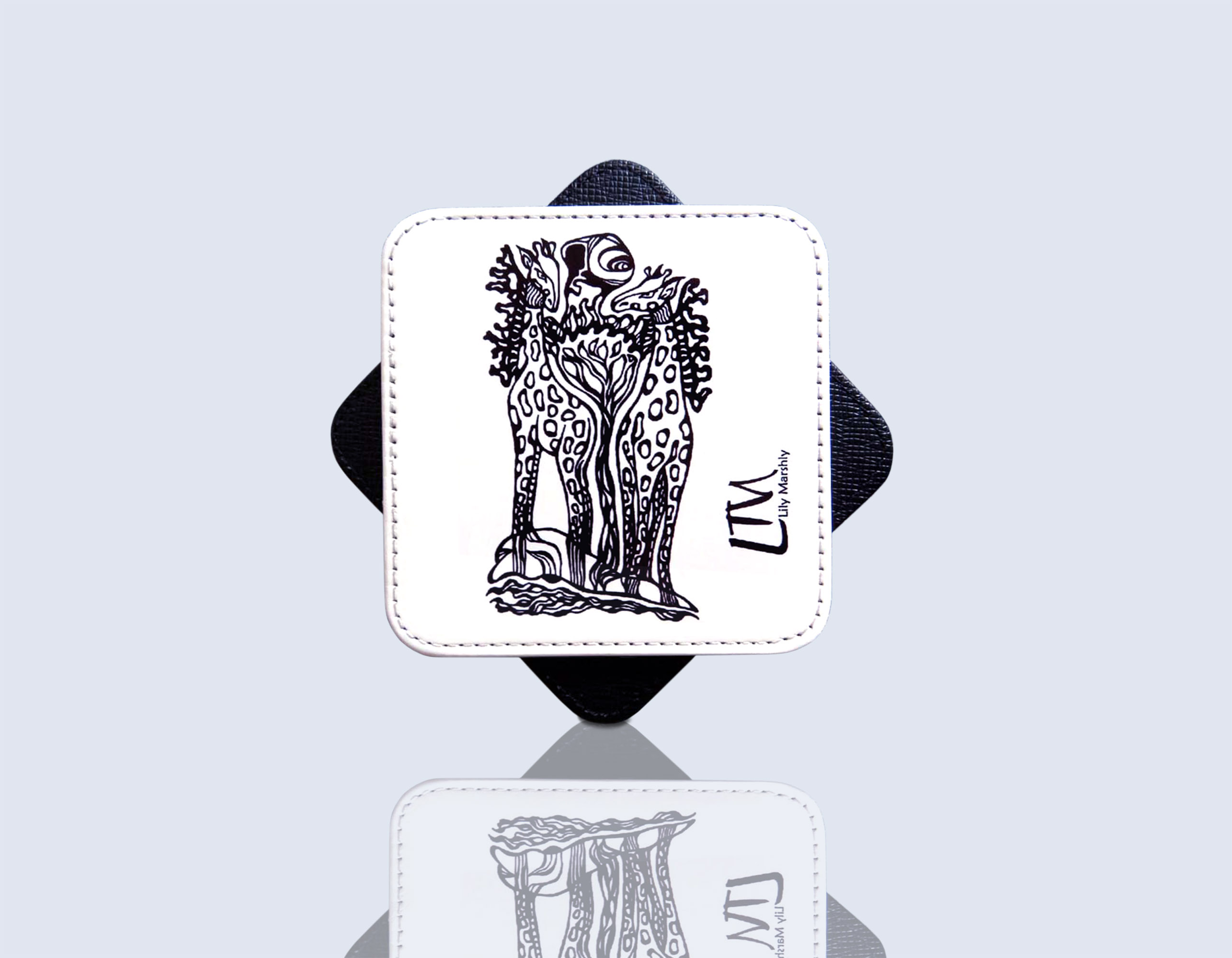 Coasters SEAHORSE, SAFARI and RAINING