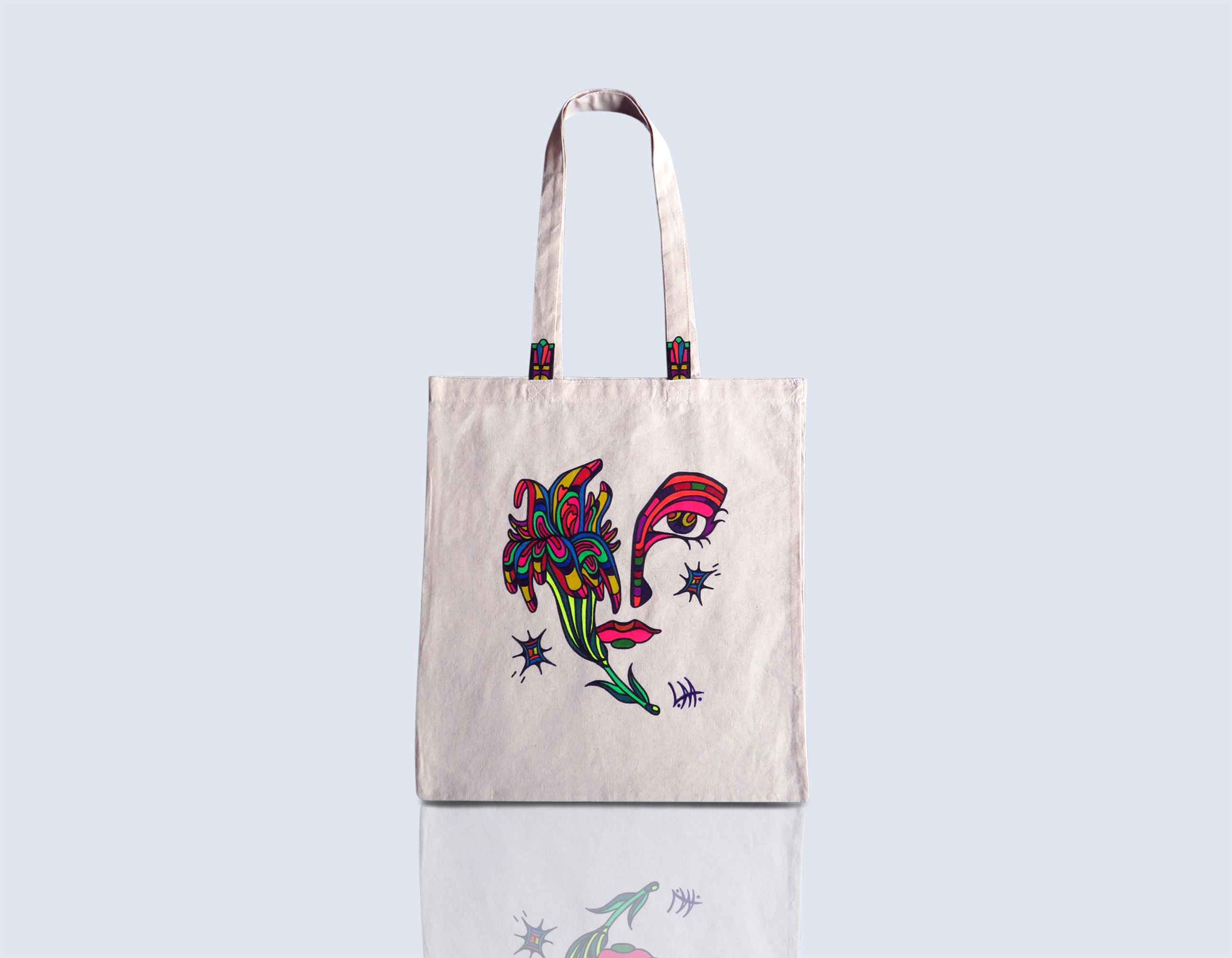 Tote bag LIKE A LILY