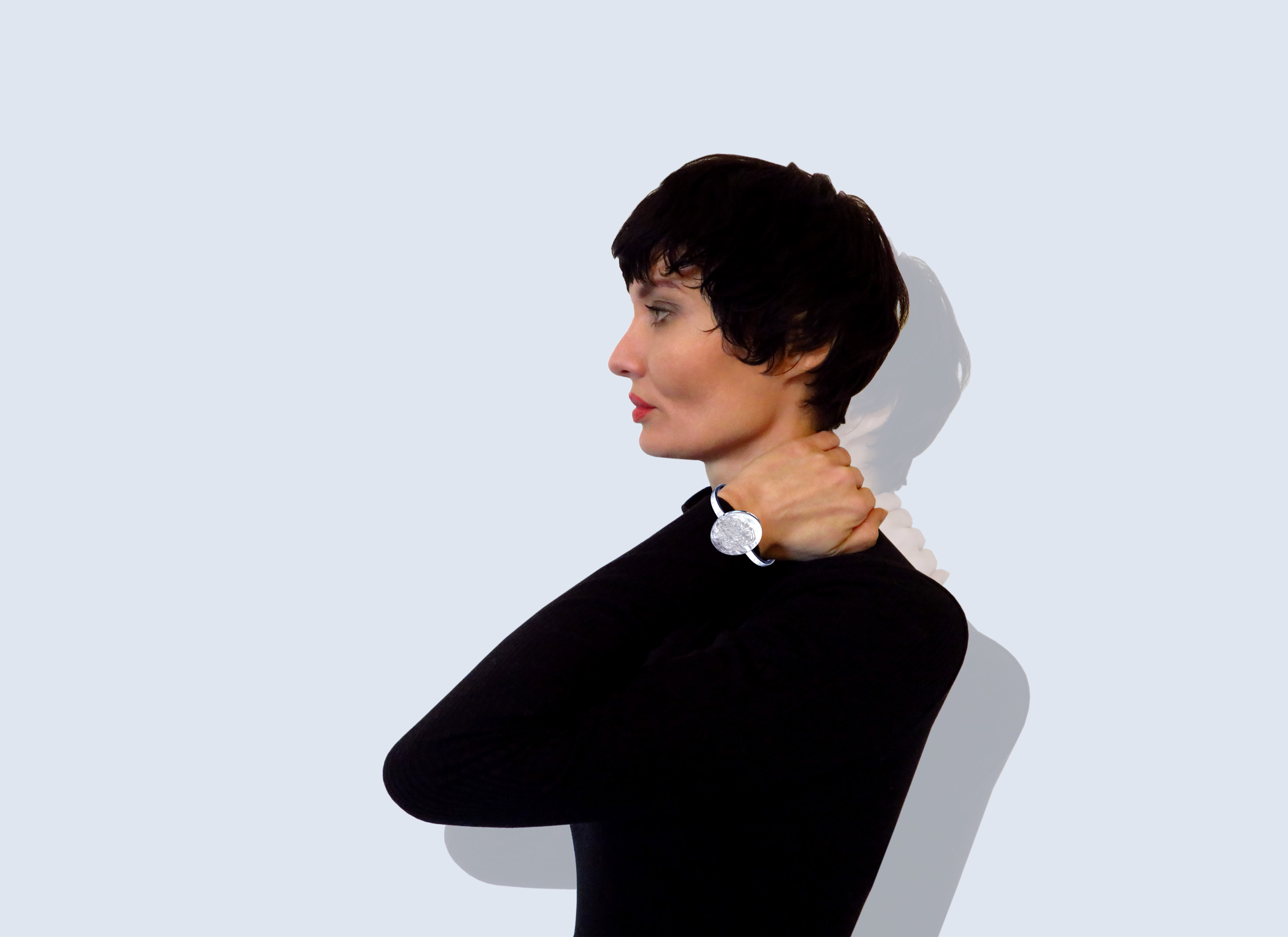 Engraved bracelet MOVING GROWTH 