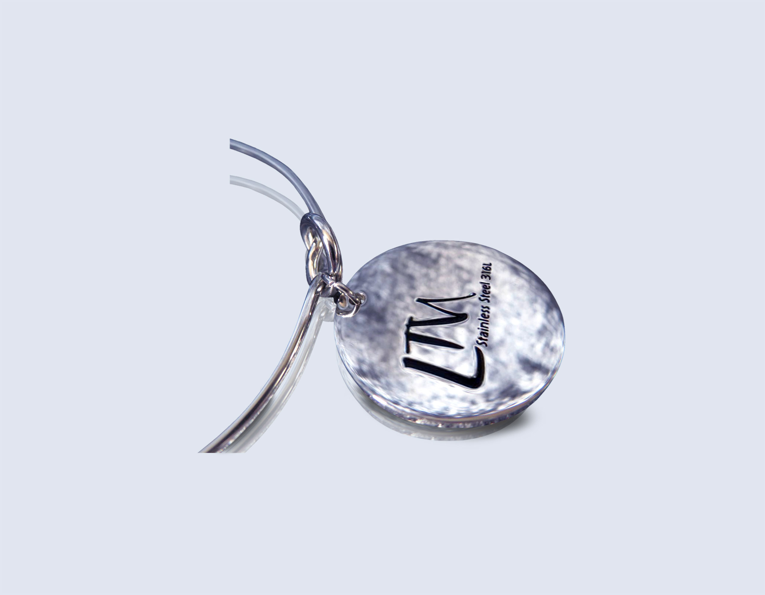 Engraved bracelet BE UNIQUE in black