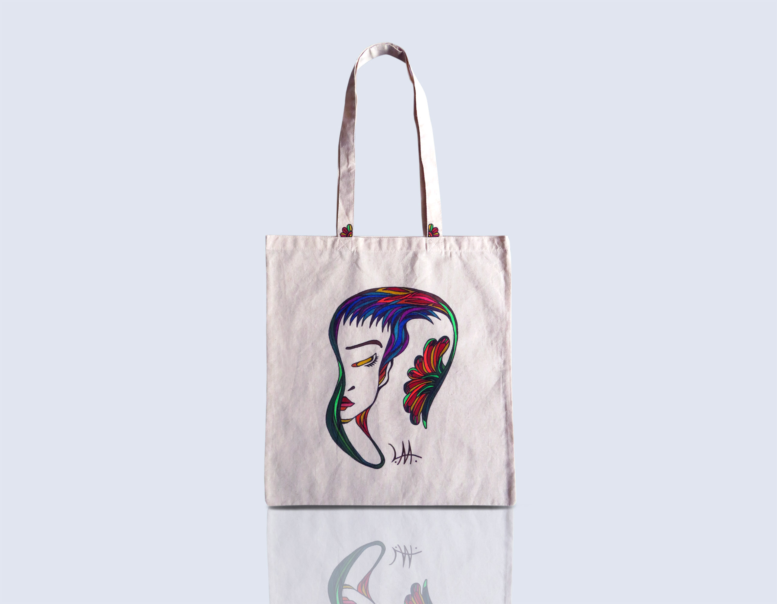 Tote bag BLOSSOMING