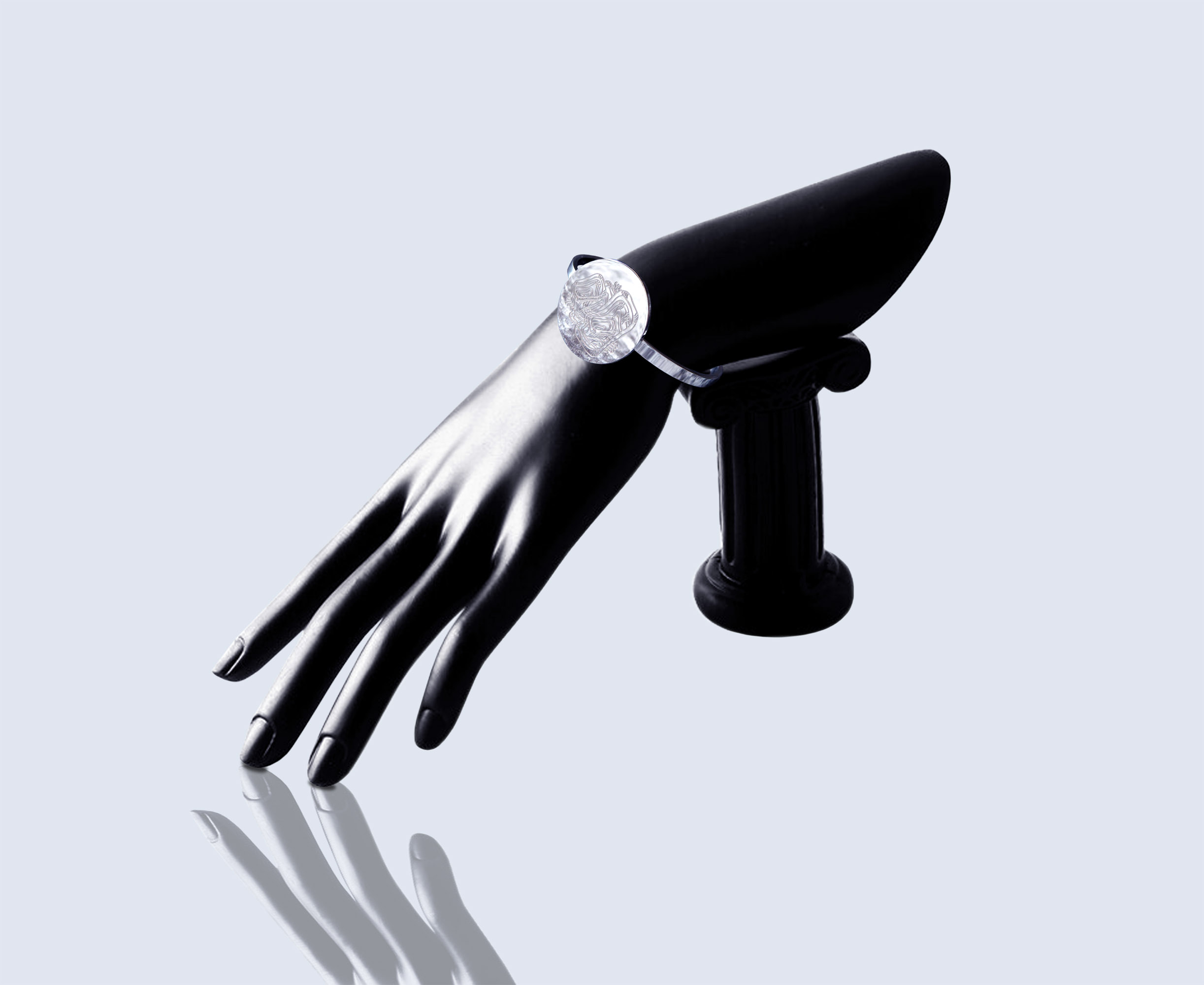 Engraved bracelet MOVING GROWTH 