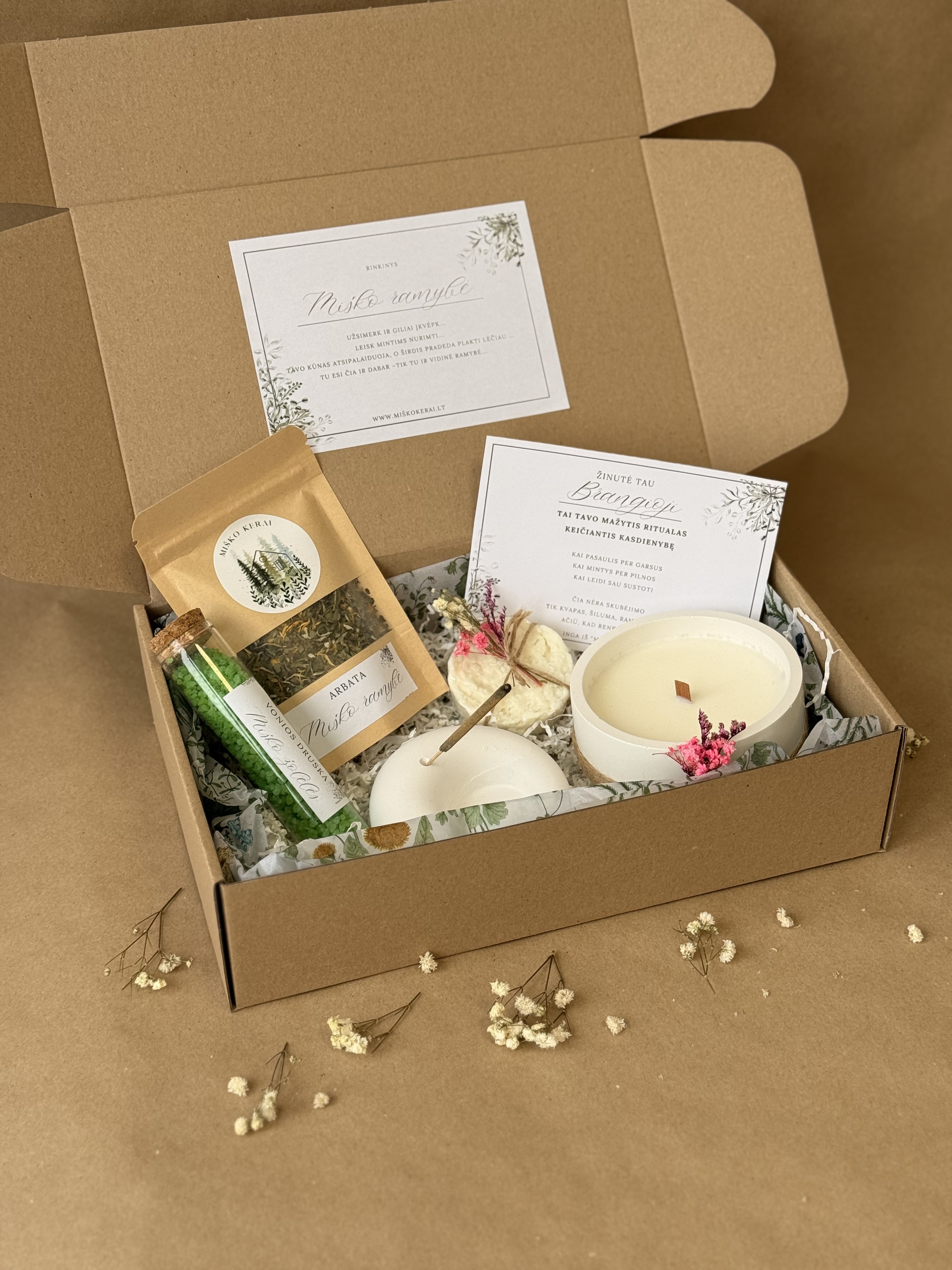 Dovanų rinkinys "Miško kerai" MAXI 