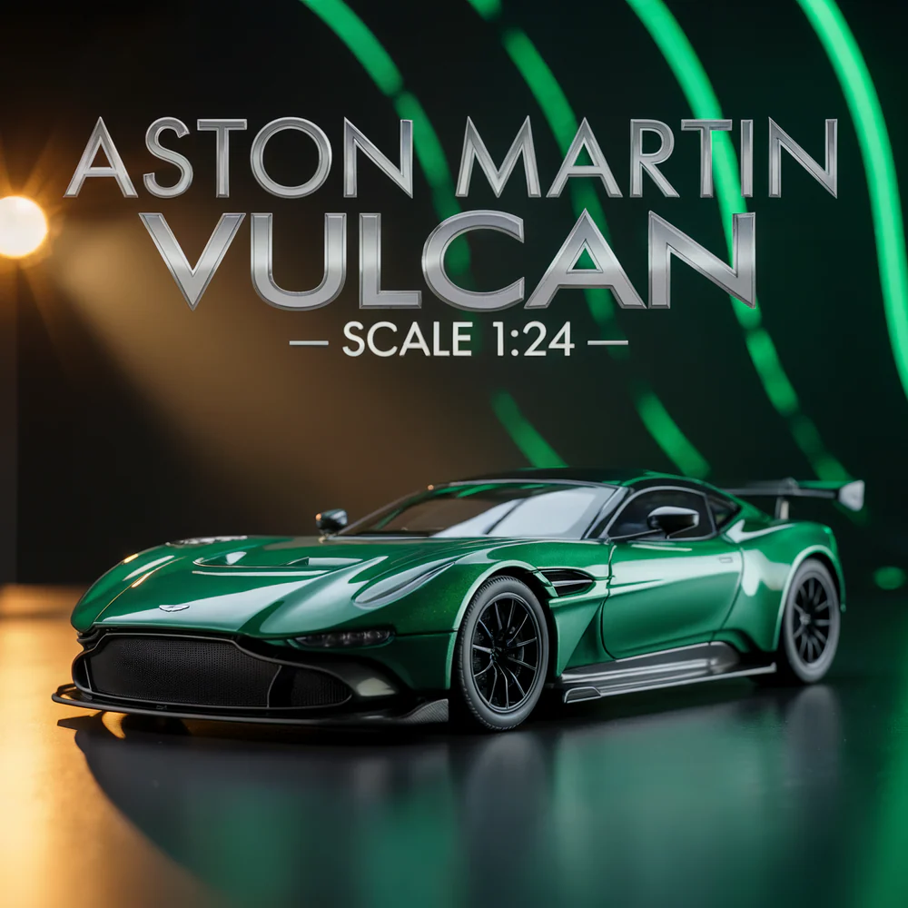 Aston Martin Vulcan 1:24 Model Car