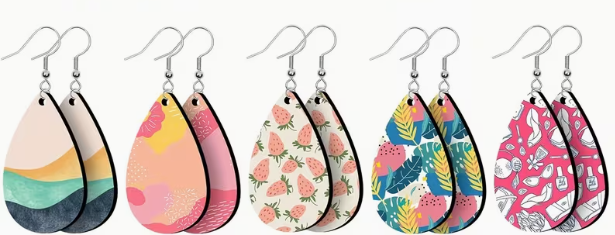 Boucles d’oreilles en forme de goutte